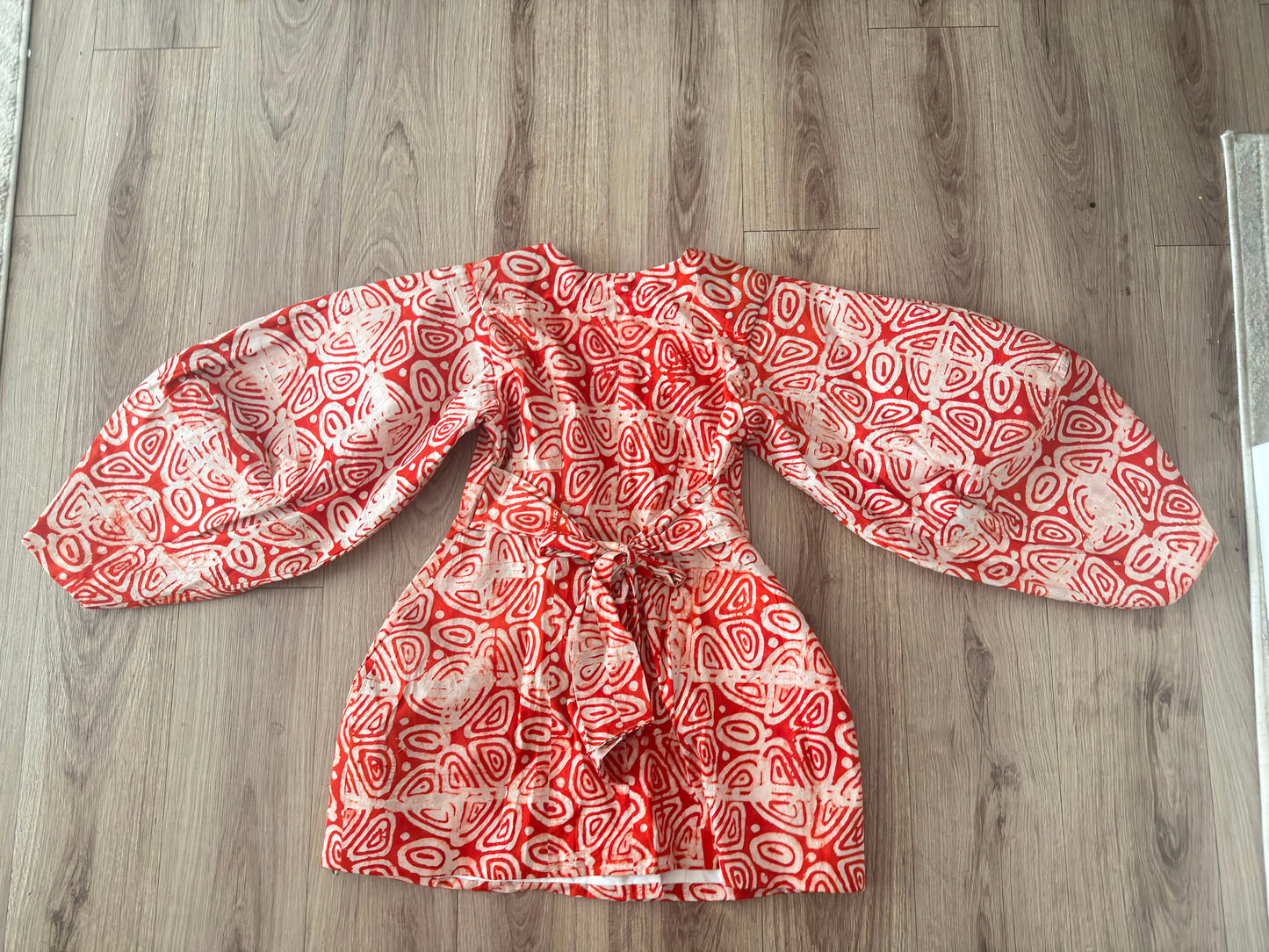 ASAKE-OGE Aila Balloon Sleeve Blazer Dress