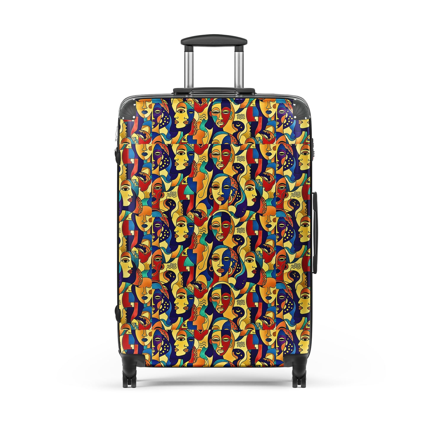 ÀWỌN ÀYA African print hard-shell suitcase