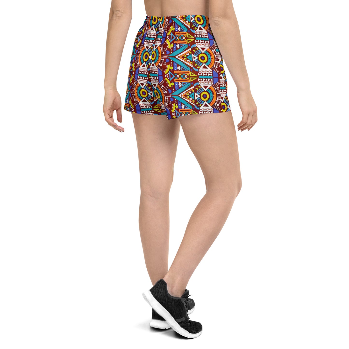 Odyssey Aztec Recycled Women's Athletic Performance Shorts - 2.5" Inseam