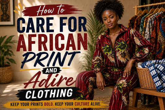 How to Care for African Print and Adire Clothing