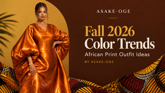 Fall 2026 Color Trends, Translated Into African Print Fashion