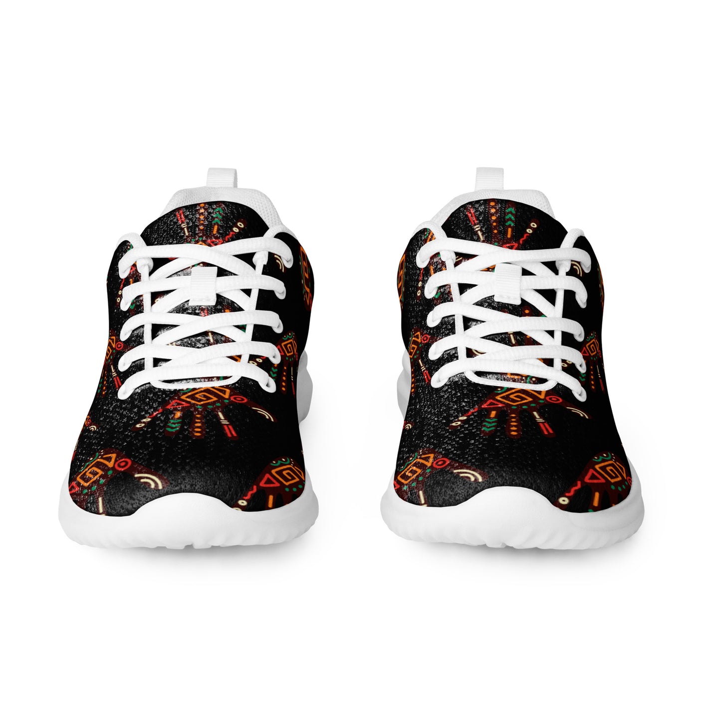 African Print Men's Athletic Shoes | ASAKE-OGE