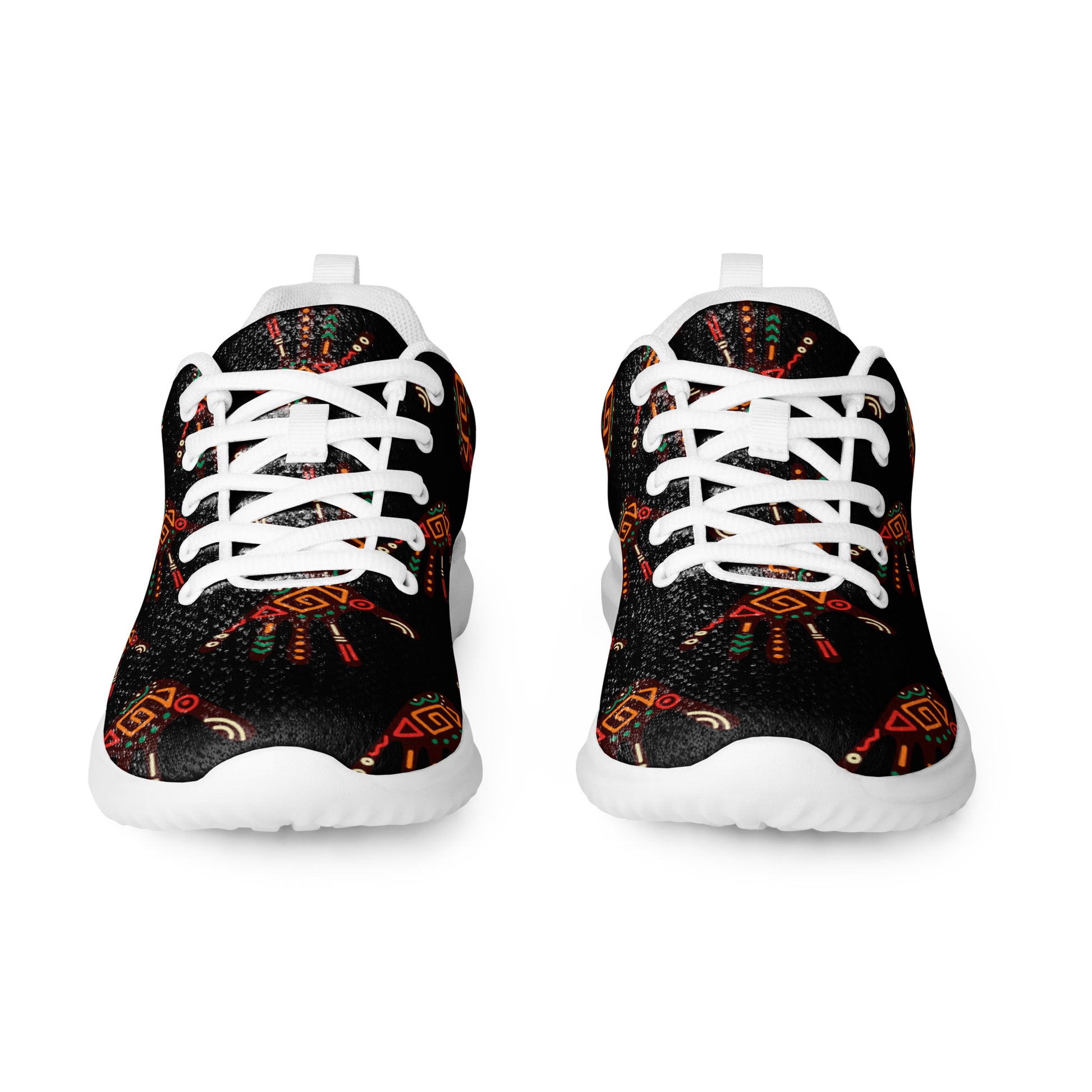 African Print Men's Athletic Shoes | ASAKE-OGE