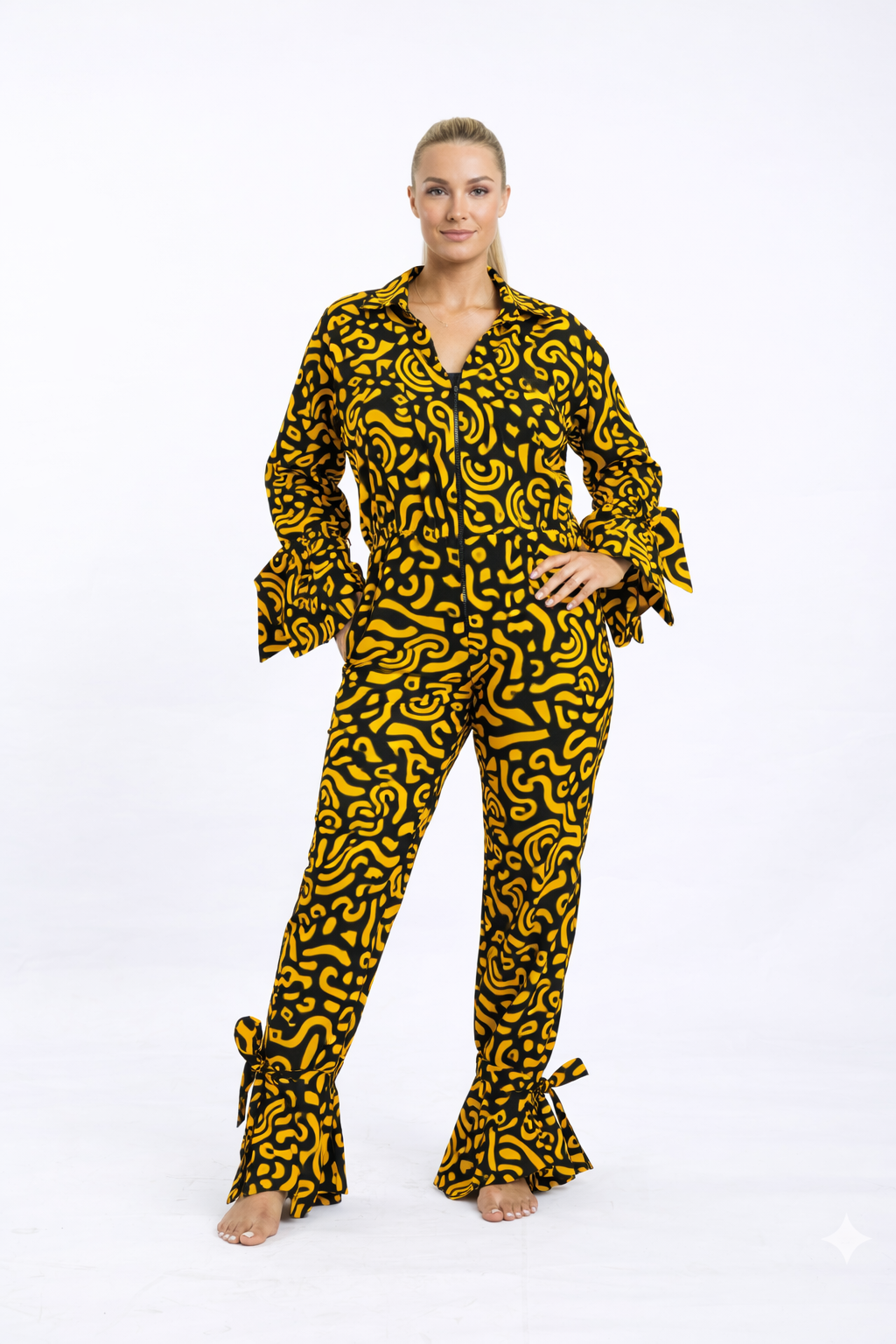 Issa African Print Ankara Statement Jumpsuit