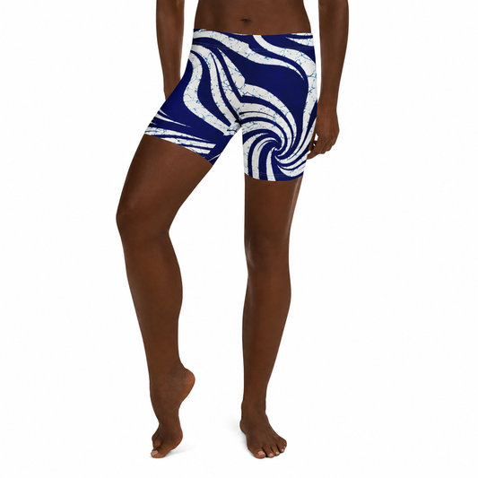 Omi African Print Athleisure Shorts