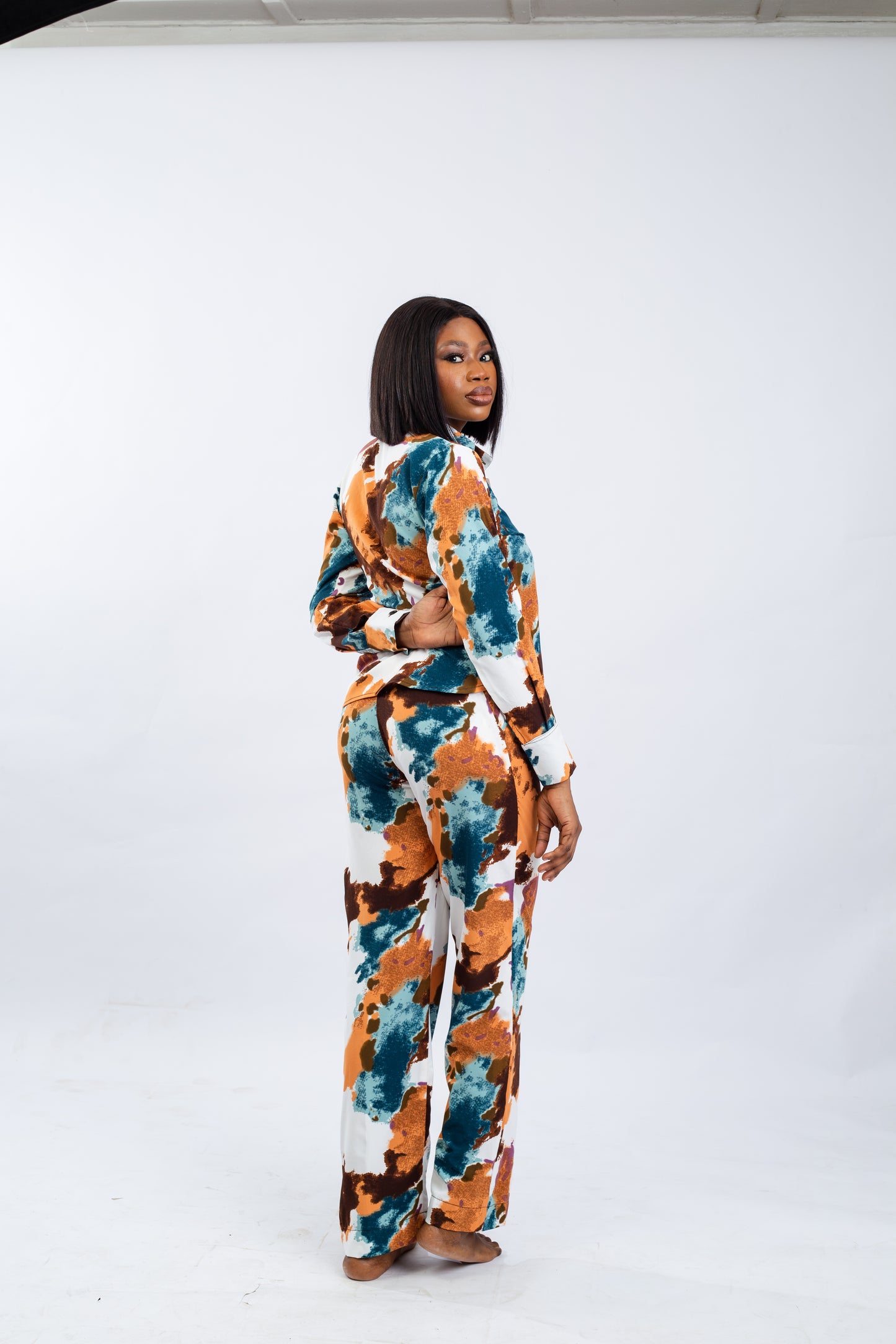 Balozi African Print Shirt and Pant Set