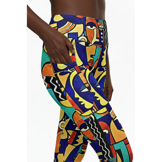 Iwa African Leggings with pocket