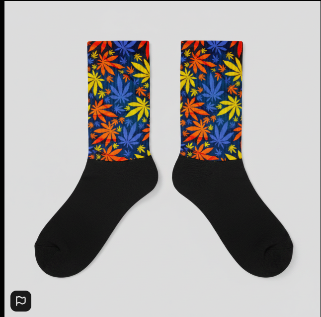 MaryJane Socks Juneteenth | African Print | ASAKE-OGE