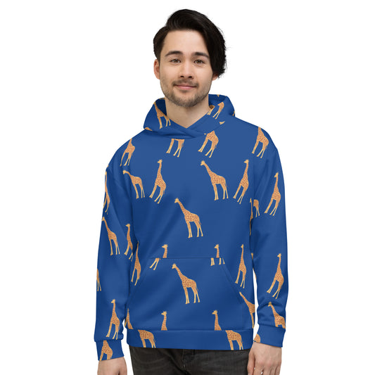 Asake Oge Twiga African Print Unisex Hoodie