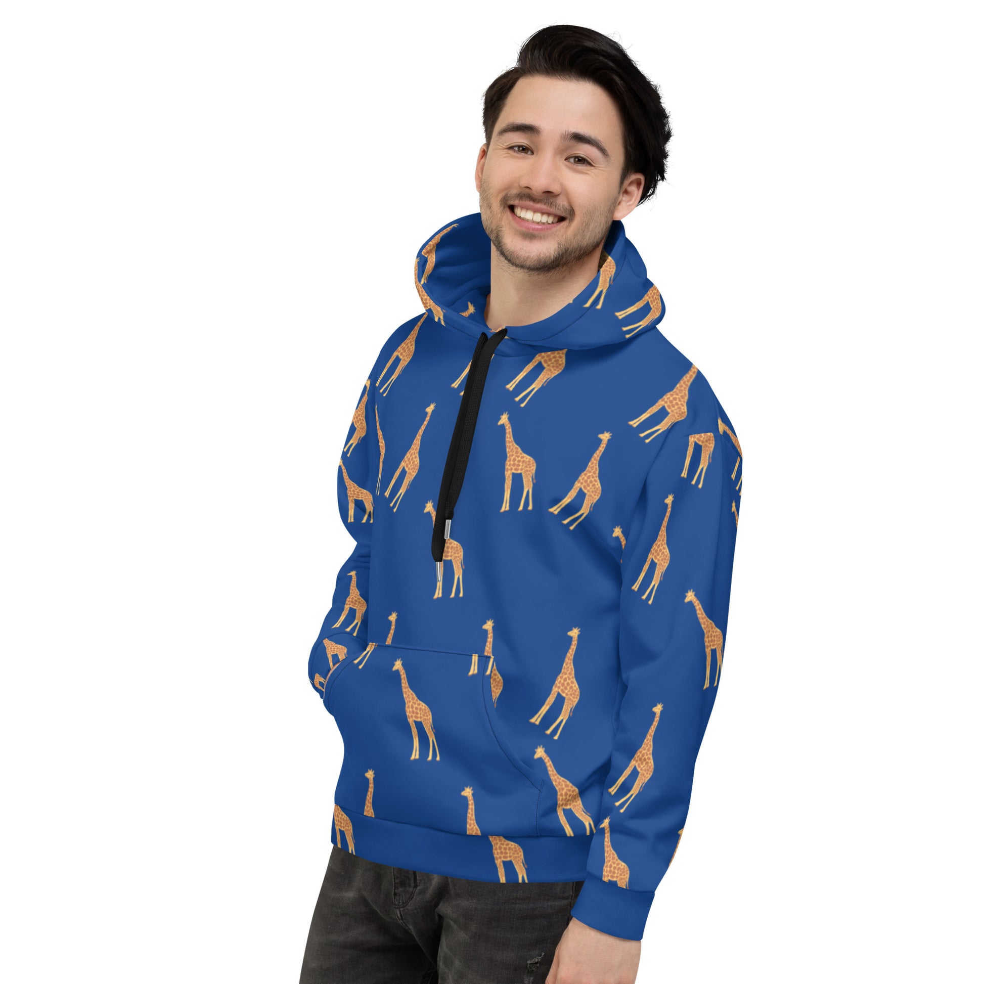 Twiga African Print Unisex Hoodie Close View