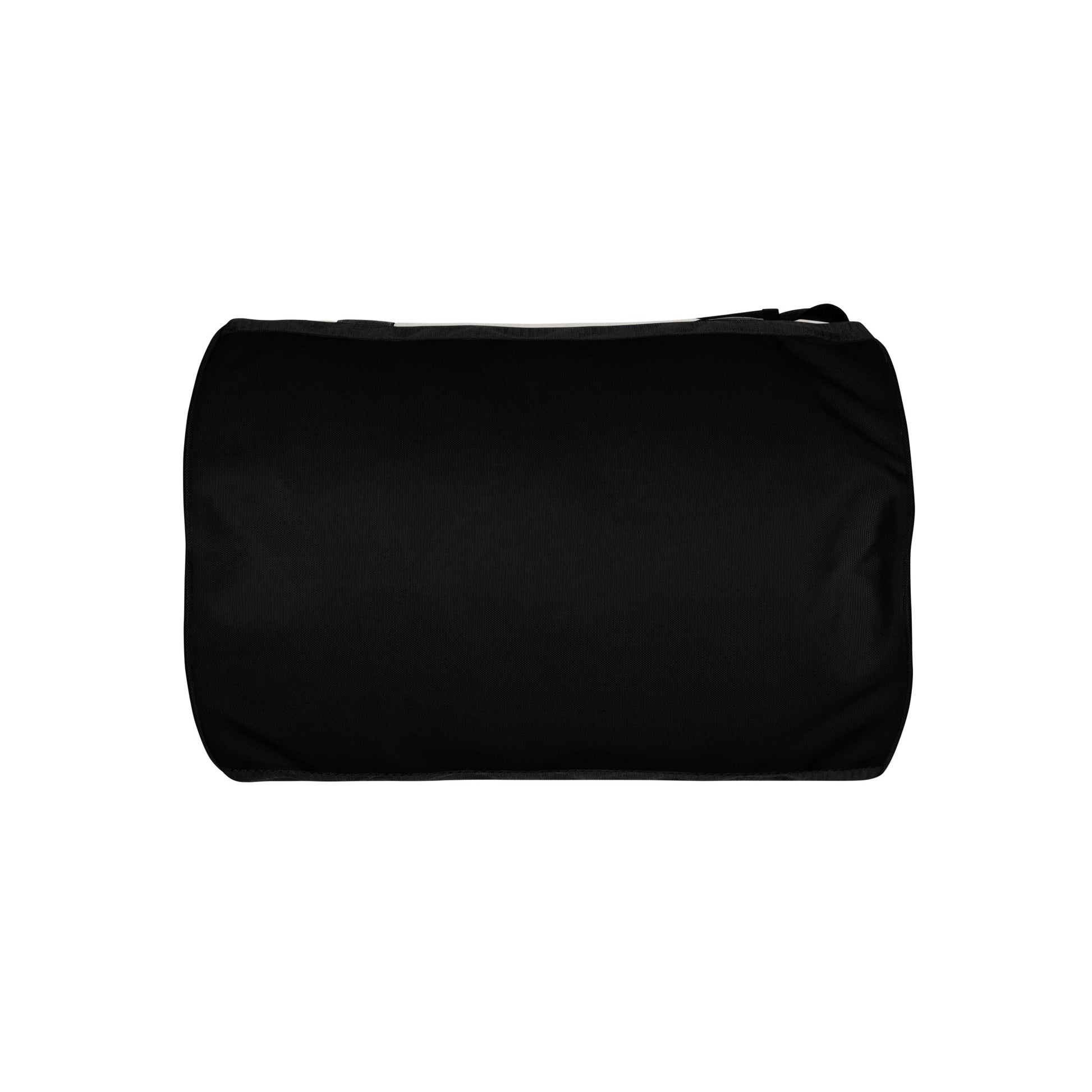Bottom view of Agojie Zebra Print Gym Bag