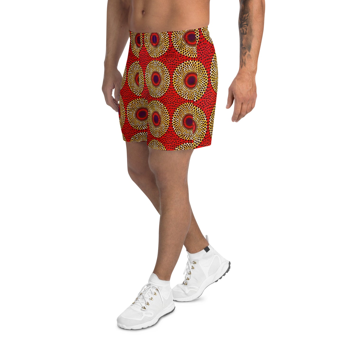 Rekiana Solar Recycled Men's Athletic Performance Shorts - 6.5" Inseam