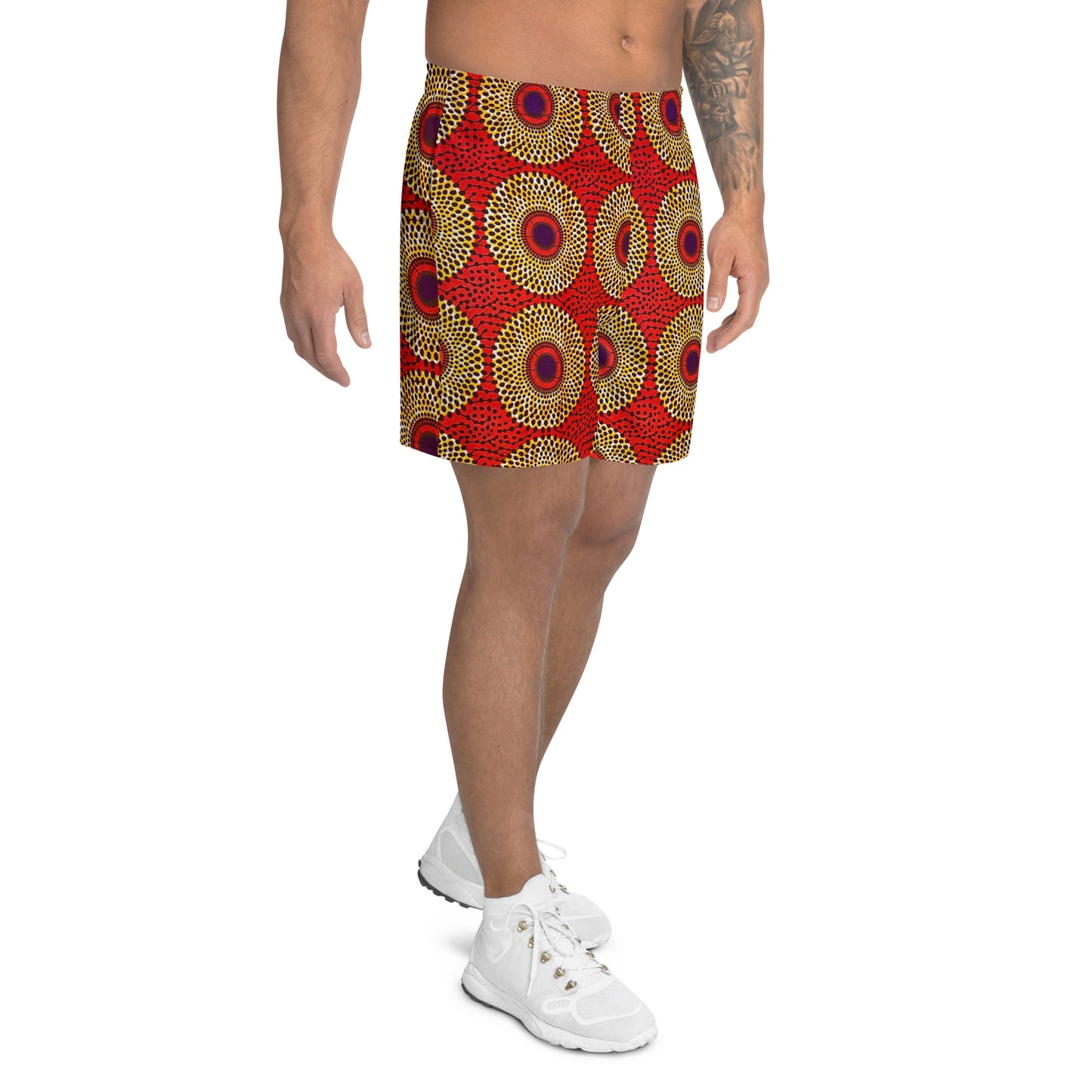 Rekiana Solar Recycled Men's Athletic Performance Shorts - 6.5" Inseam