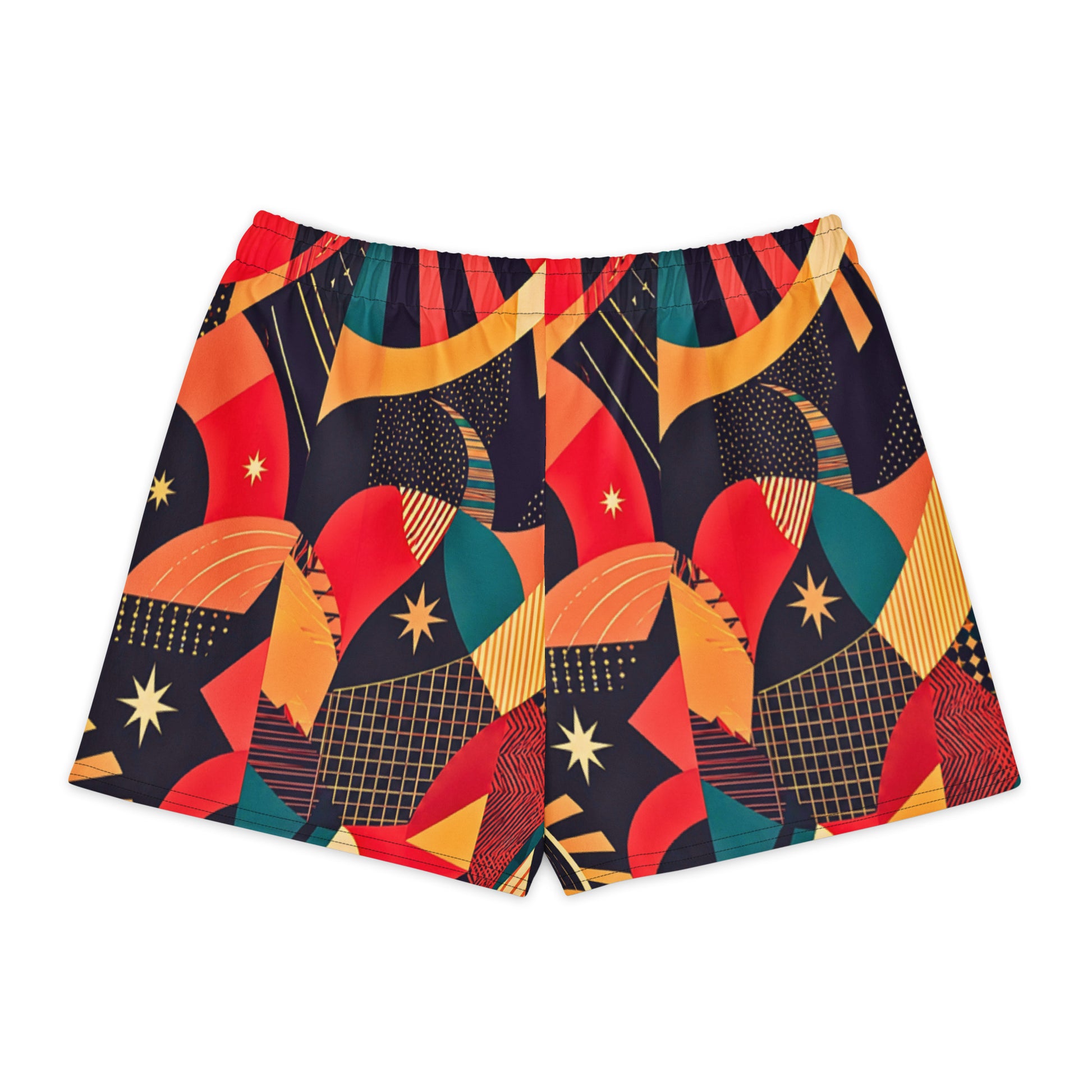 ÌGBÀ unisex African print cotton shorts 