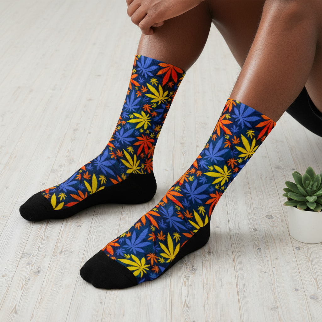 MaryJane Socks | African Print | ASAKE-OGE
