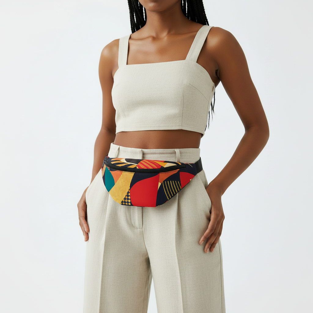 Igba Fanny Pack | African Print | ASAKE-OGE