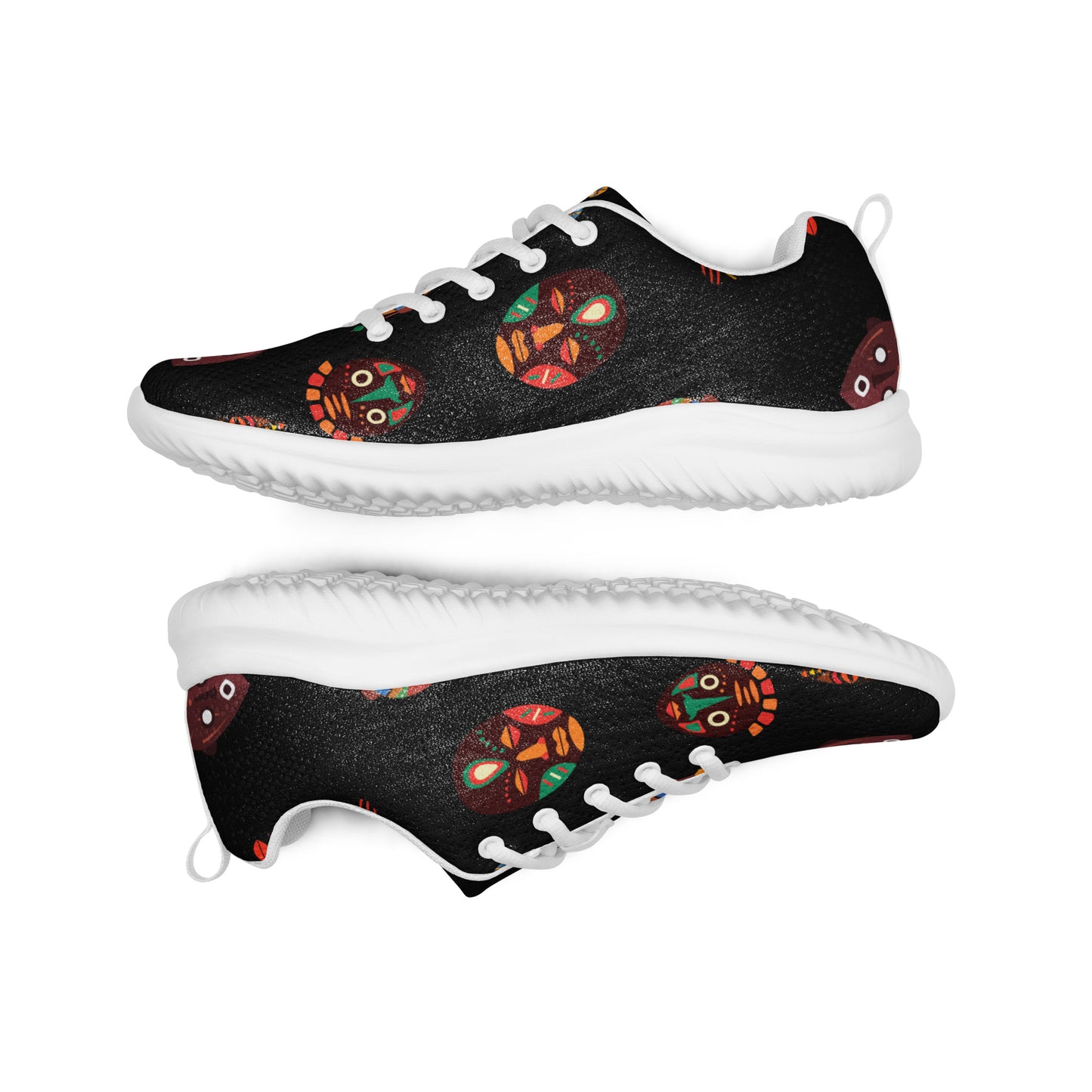 Chi Tribal Mask Multi-Face Women’s athletic shoes