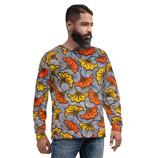 Adun African Print Unisex Sweatshirt