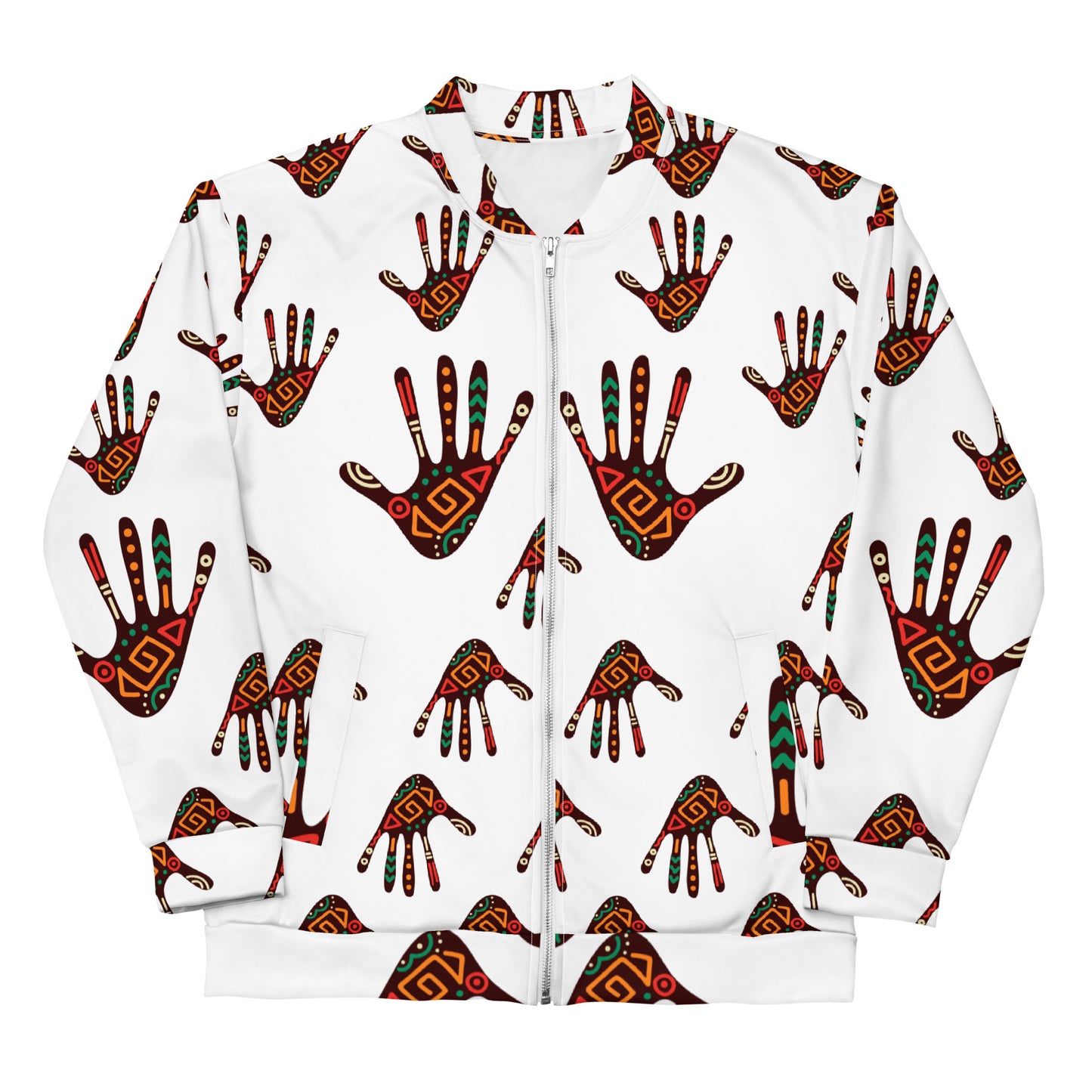 African Print Unisex Bomber Jacket — Duro ASAKE-OGE