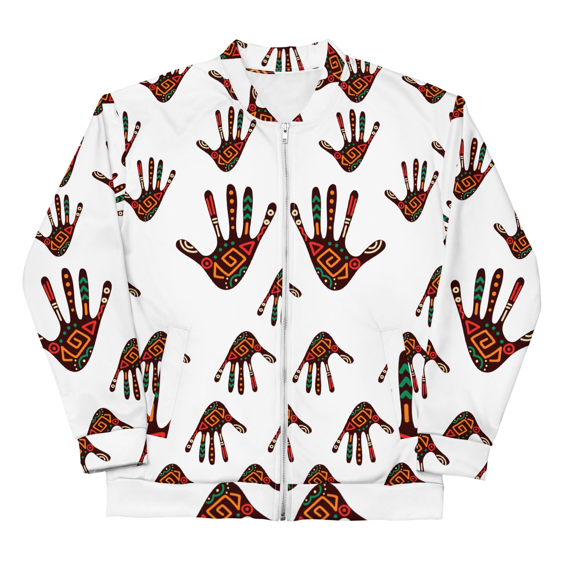 African Print Unisex Bomber Jacket — Duro ASAKE-OGE