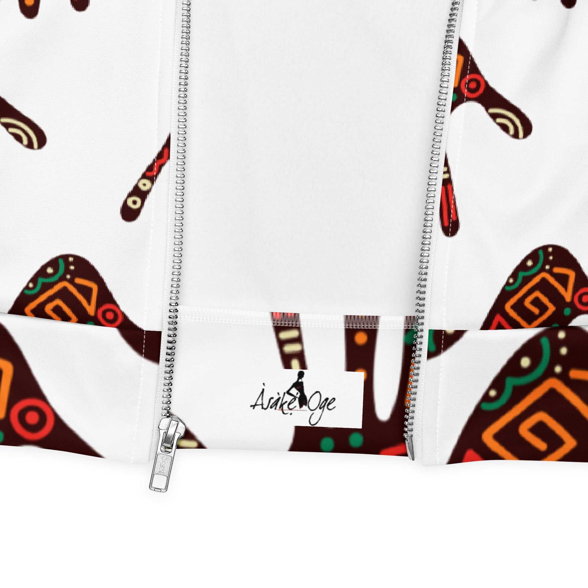 African Print Unisex Bomber Jacket — Duro ASAKE-OGE