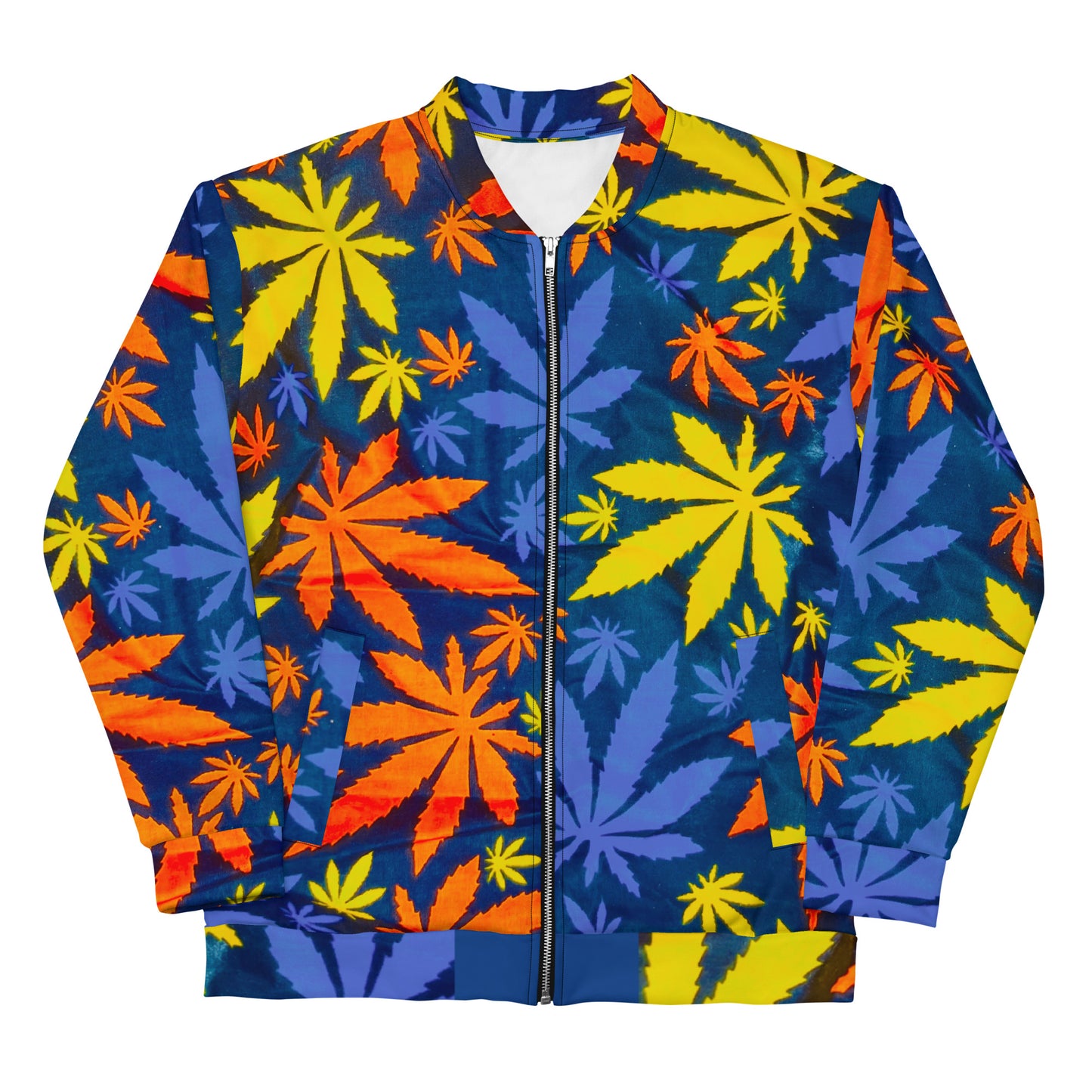 African Print Unisex Bomber Jacket — Mari | ASAKE-OGE