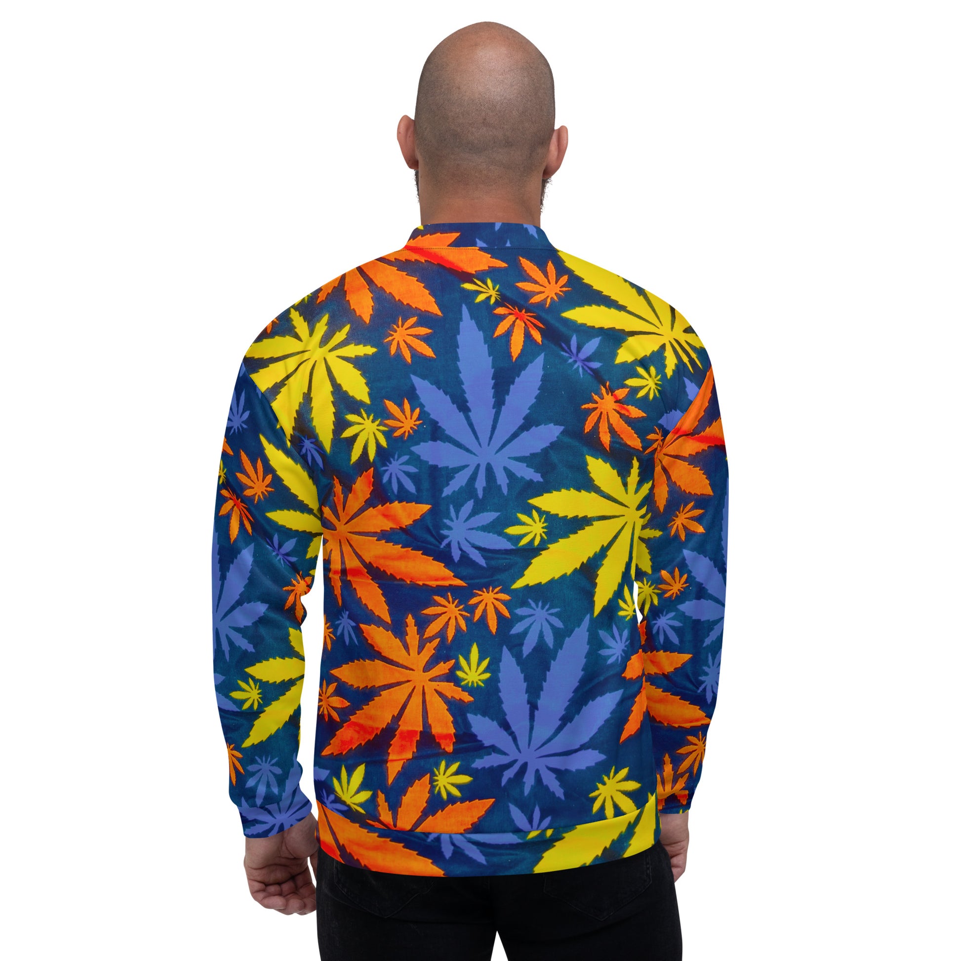 African Print Unisex Bomber Jacket — Mari | ASAKE-OGE