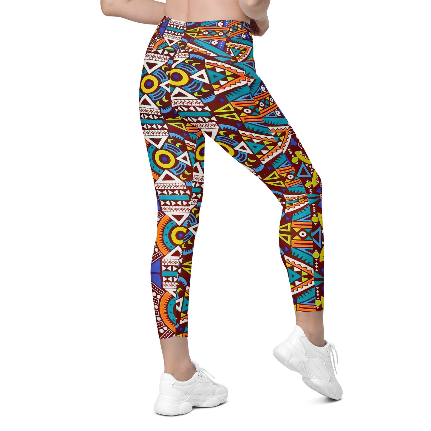 Tozi Yoga Sports Workout Leggings with pockets