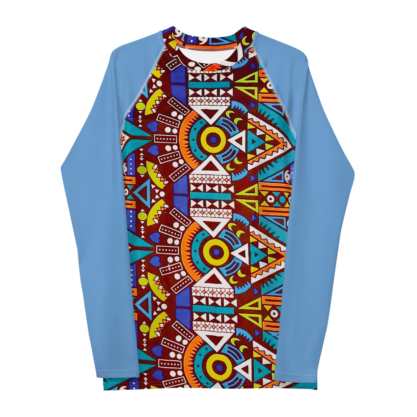 Tozi Aztec Print Men's Rash Guard