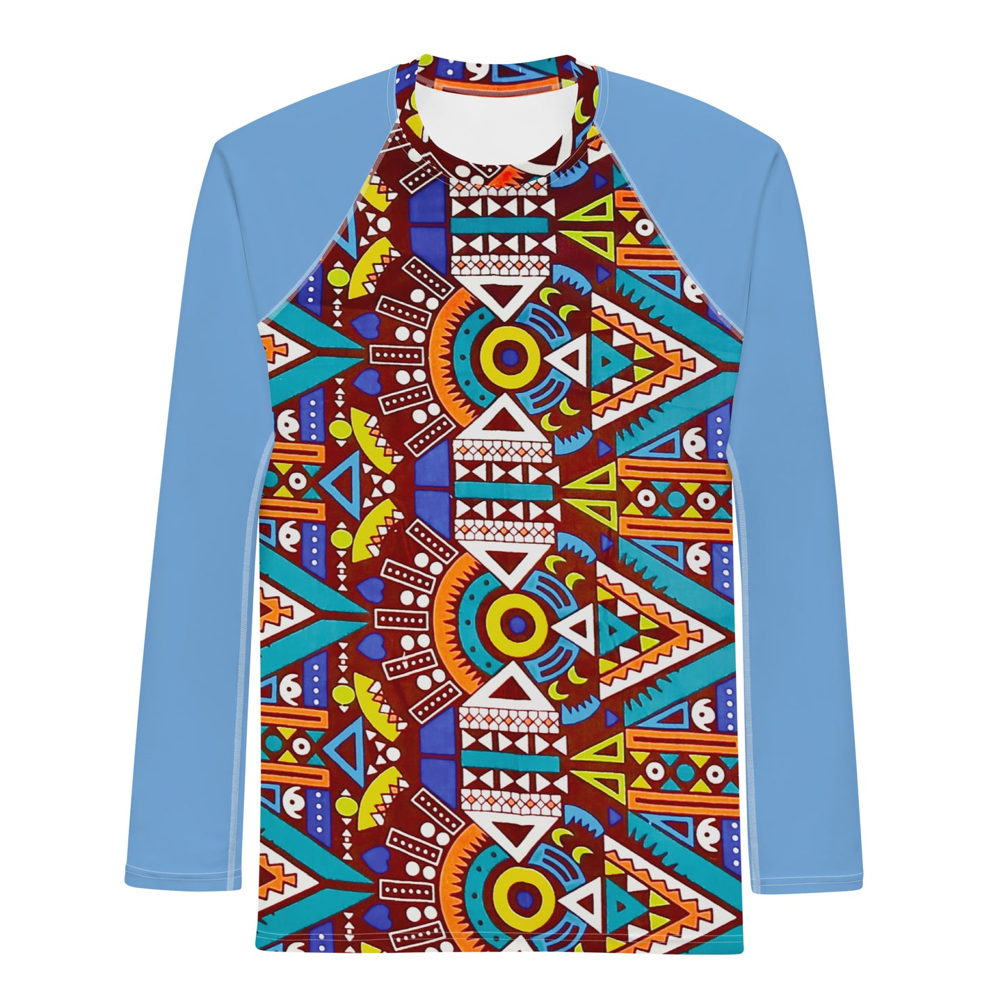Tozi Aztec Print Men's Rash Guard