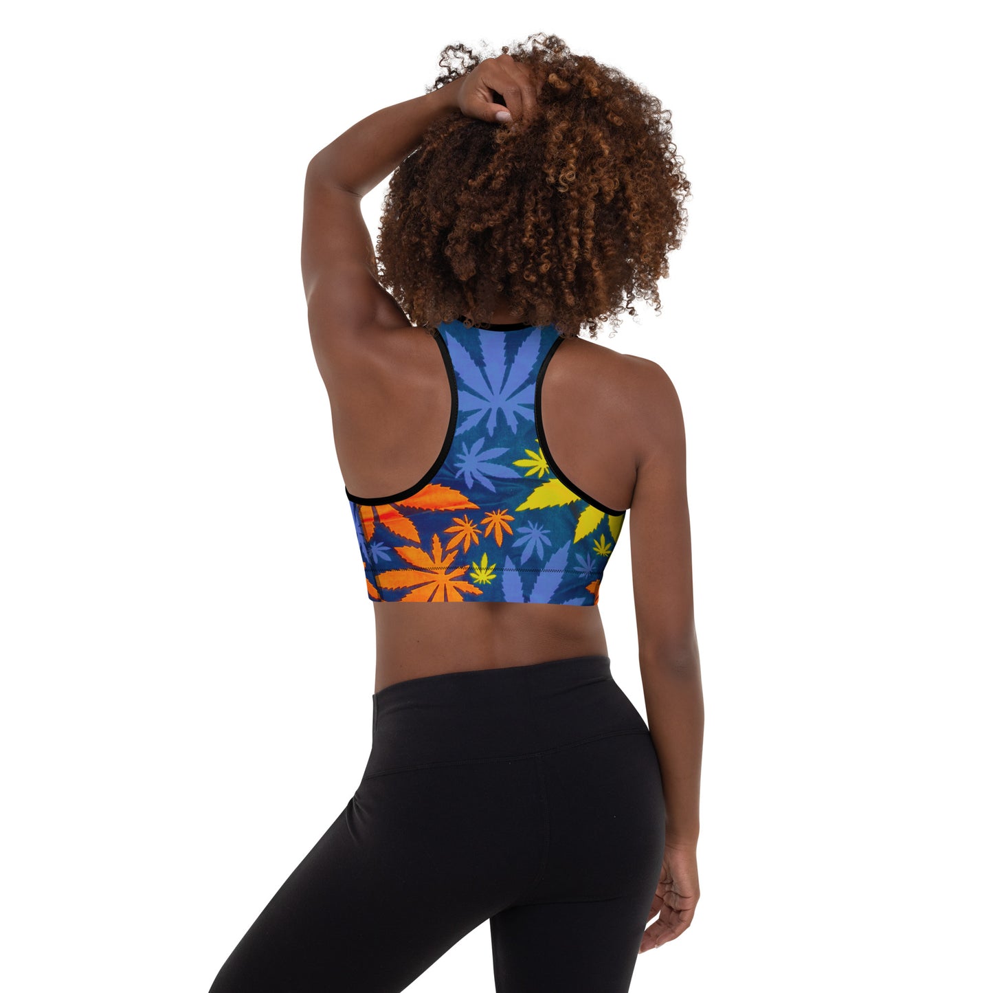 Mari Electric Racerback Sports Bra - Moisture-Wicking Performance Stretch
