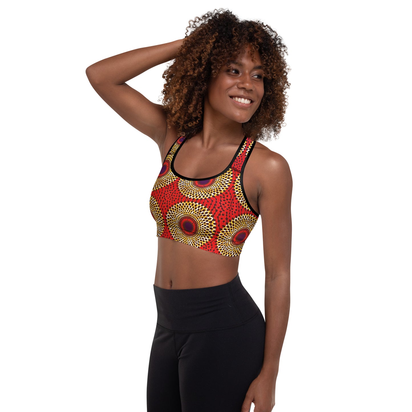 Rekiana Solar Racerback Sports Bra - Moisture-Wicking Performance Stretch