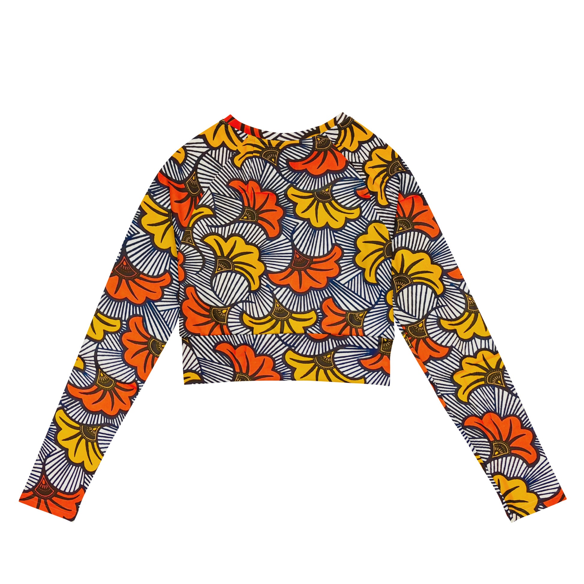 Adun long-sleeve crop top