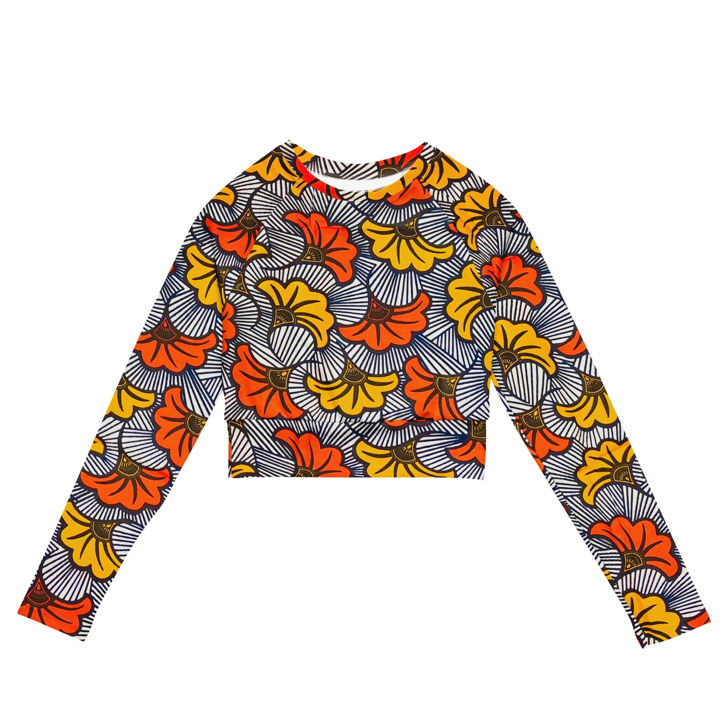 Adun long-sleeve crop top