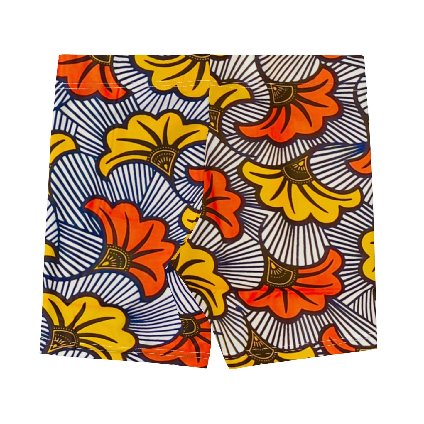 Laid-out Adun Ankara print athleisure  Shorts